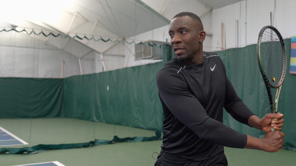 tennis, new rochelle, back hand lesson