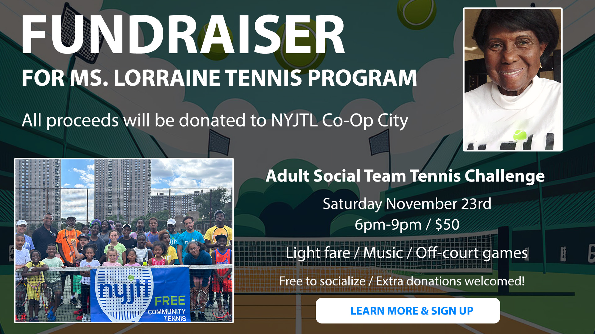 FUNDRAISEWR FOR MS. LORRAINE NYJTL WEB