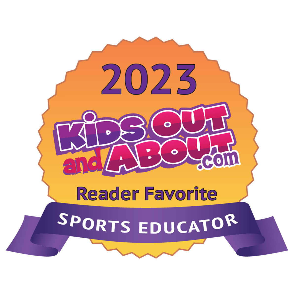 kids out and about top sports educator 2023